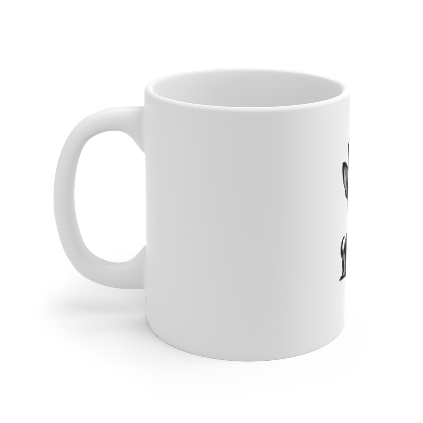 Chihuahua in Top Hat 11oz Coffee Mug — Cute Dressed-Up Dog Gift