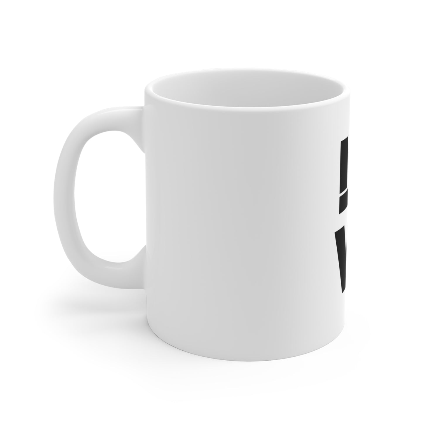 American Flag Skull Mug – Minimalist USA Skull Coffee Mug – Black & White Patriotic Skull Cup – Clean Tactical Design Mug Mug 11oz