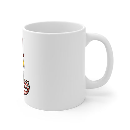 Patriotic Eagle 'Merica' Mug - 11oz Americana Coffee Cup