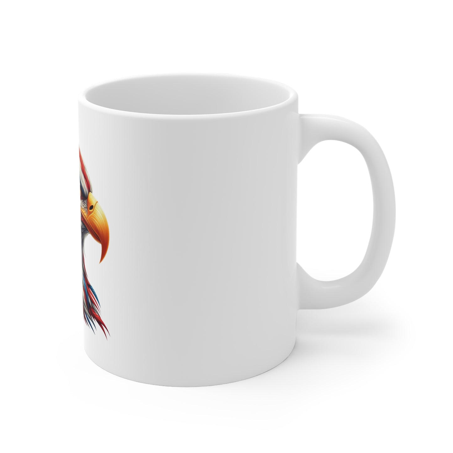 American Flag Eagle Mug – Patriotic 11oz Coffee Cup