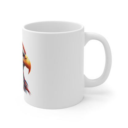 American Flag Eagle Mug – Patriotic 11oz Coffee Cup