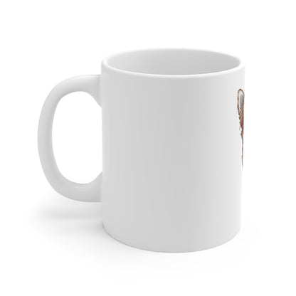 Patriotic Chihuahua Mug — Cute Sunglasses Dog Coffee Cup (11 oz)