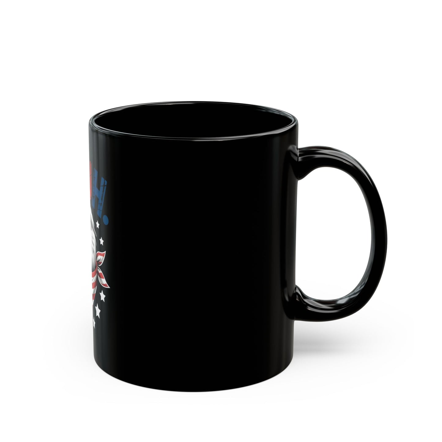 Bruh Eagle American Flag Mug — Patriotic Funny Coffee Cup (11oz/15oz)