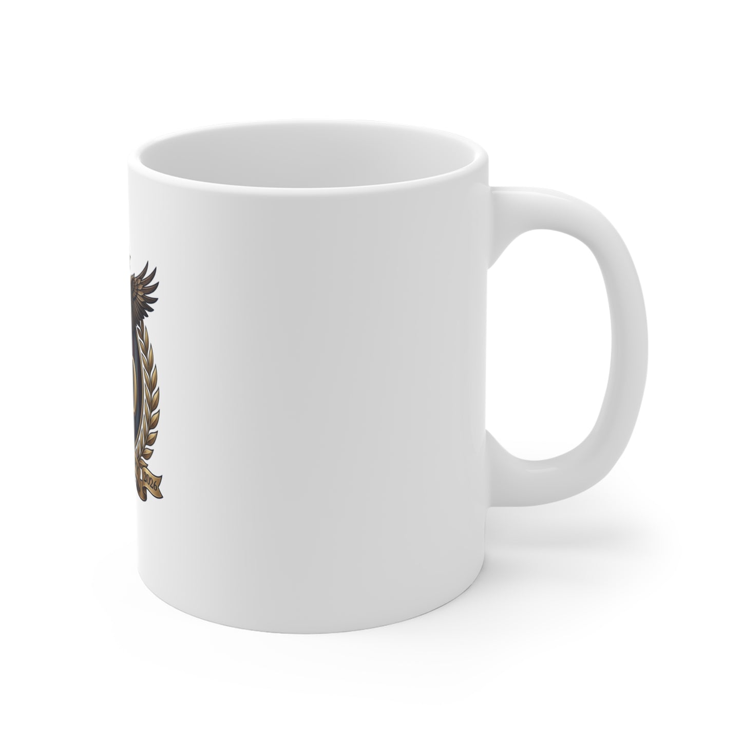 250 Years Anniversary Eagle Emblem Mug — Commemorative 11oz Celebration Gift