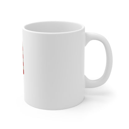 American Flag Popsicle Mug - 11oz Patriotic Fourth of July Coffee Cup