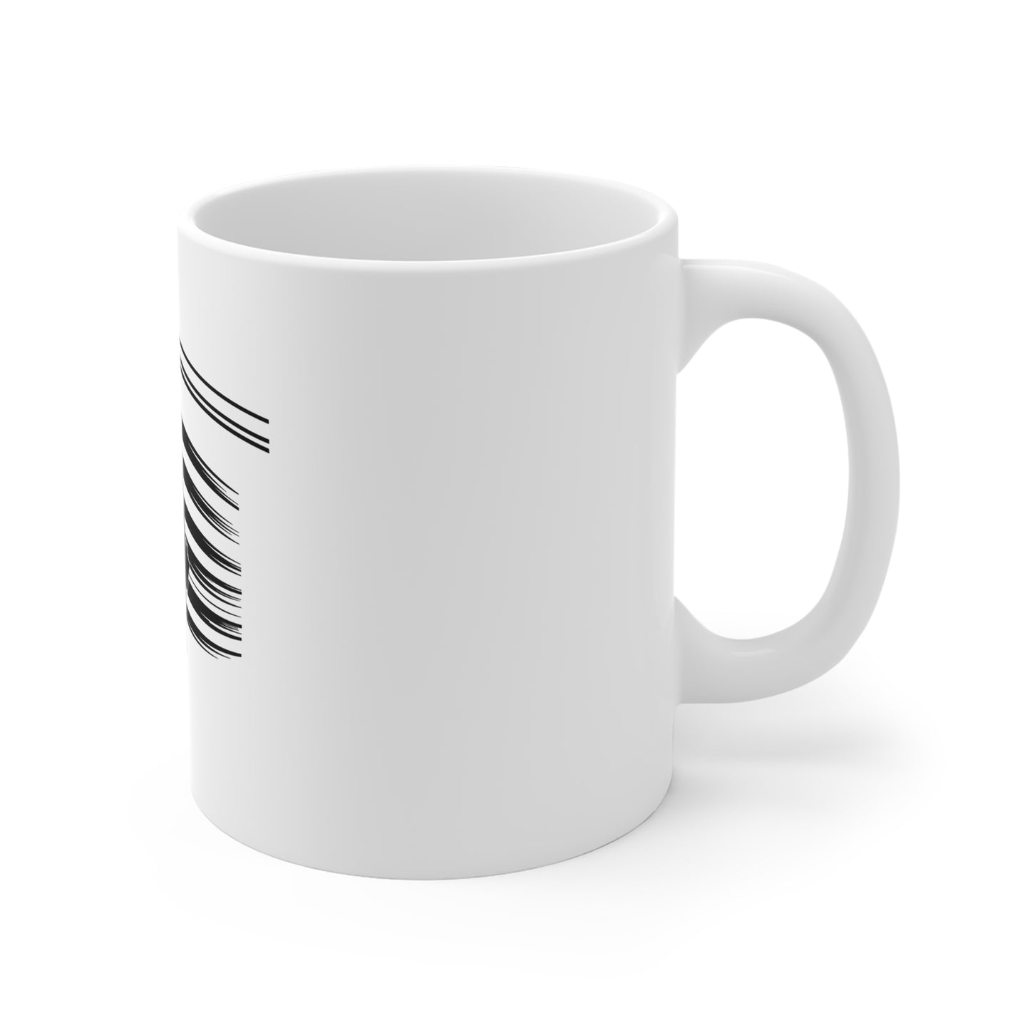 Lineman American Flag Mug – Patriotic Utility Worker Coffee Mug – Power Line Worker USA Cup – Stealth Blue Collar Mug Mug 11oz