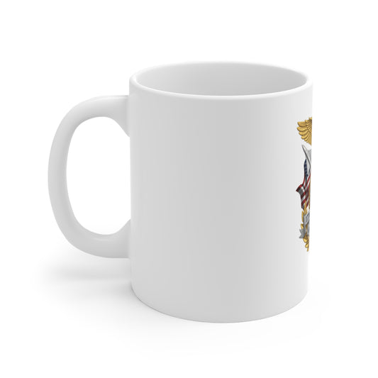 USA 250th Anniversary Eagle Coffee Mug – Patriotic Military Style Mug – American Eagle Freedom Cup – 1776–2026 Gift Mug 11oz
