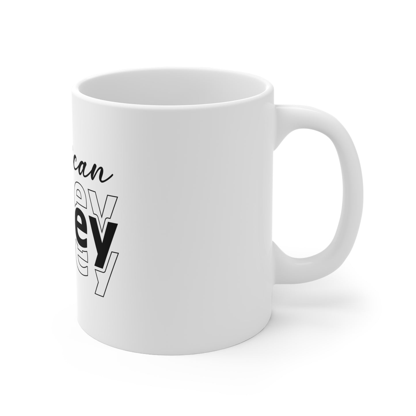 American Honey Coffee Mug – 11oz Retro Script Design