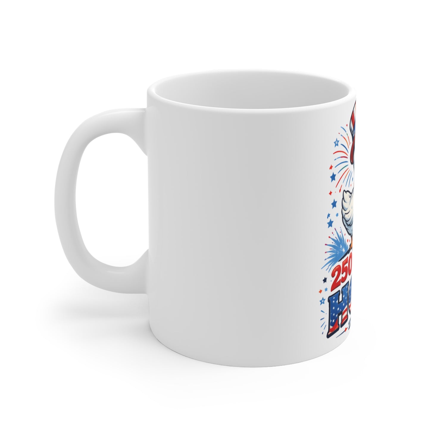 250 Years of Honk Goose Mug 2026 – Funny Patriotic USA Duck Coffee Cup – 1776–2026 American Humor Mug 11oz
