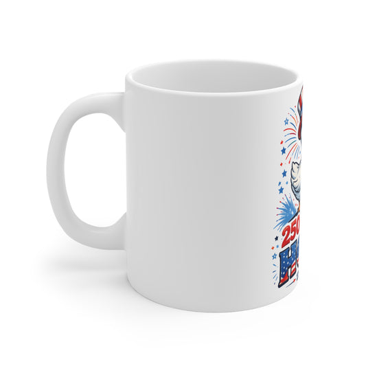 250 Years of Honk Goose Mug 2026 – Funny Patriotic USA Duck Coffee Cup – 1776–2026 American Humor Mug 11oz